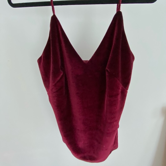Vintage velvet tank top - Picture 3 of 8